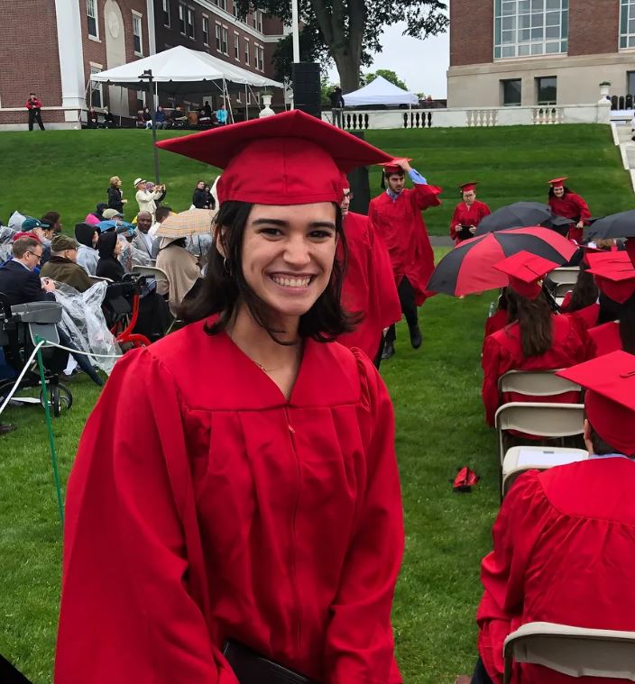 Emma Pasarow graduated from Wesleyan University