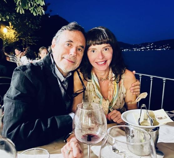 Eve Mavrakis with Jonathan Elias