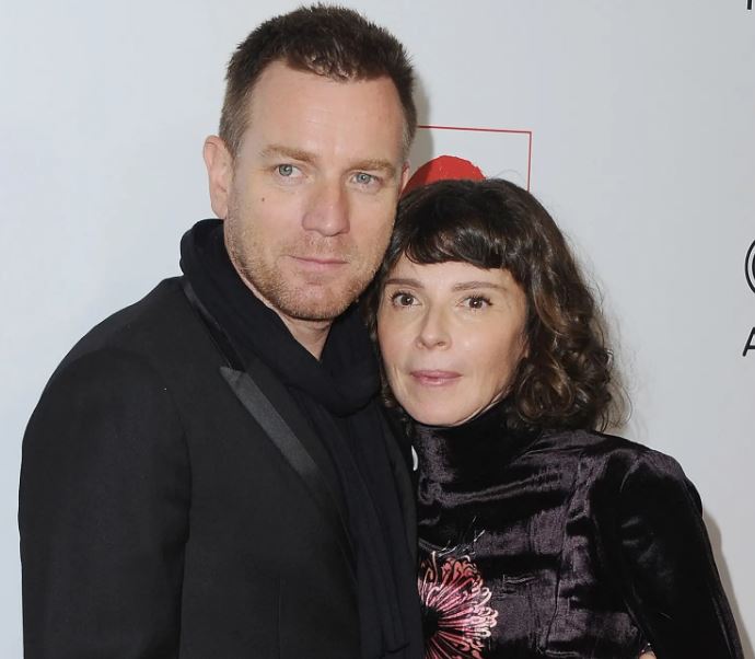 Eve and her ex-husband Ewan McGregor