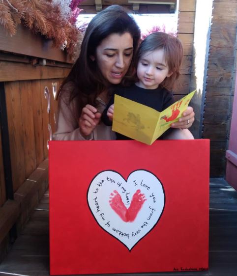 Fabiana Flosi with her son Alexander Charles Ecclestone aka Ace Ecclestone