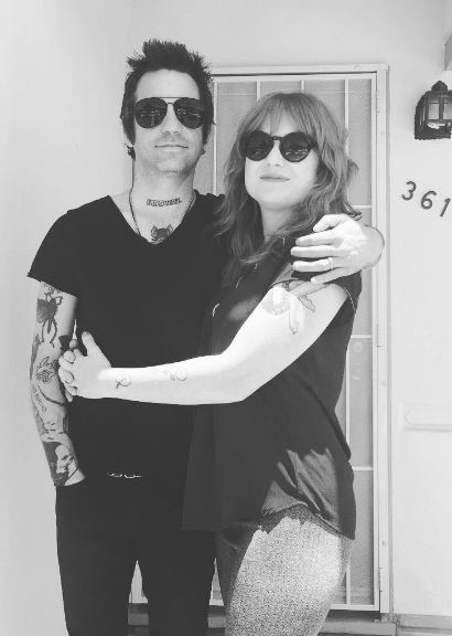 Gabe with his spouse Katie Serbian