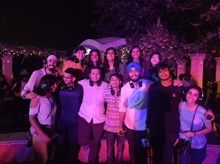 Gamini Singla with her friends