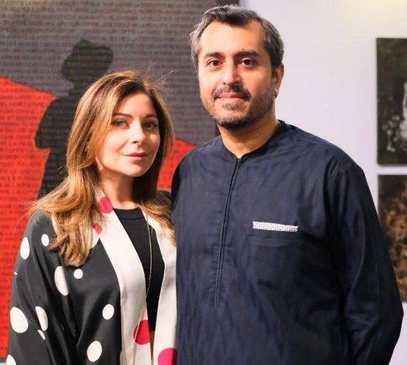 Gautam Hathiramani with Kanika Kapoor
