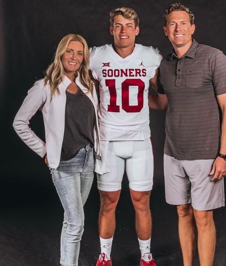 General Booty with his father and mother