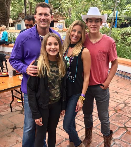 General Booty with his mom dad and sister