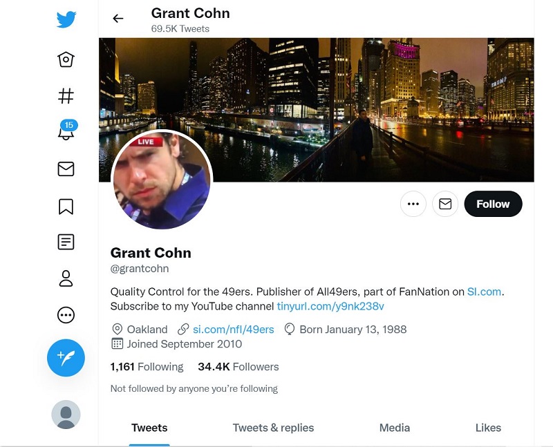 Grant Cohn Twitter account