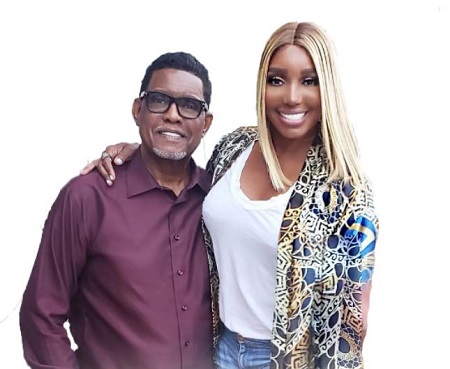 Gregg Leakes with his wife