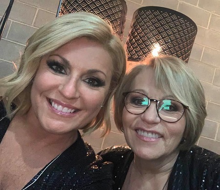Guylaine Tanguay with her mother