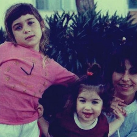 Hila Saada in her childhood