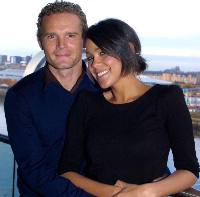Jean Johansson with her husband Jonatan Johansson