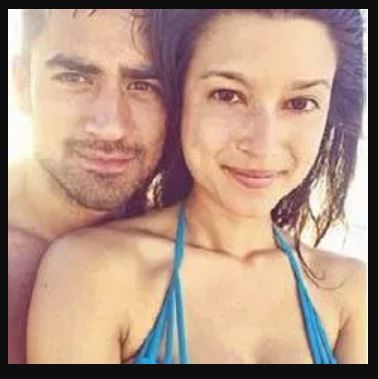 Jeremy Jauncey with his ex girlfriend