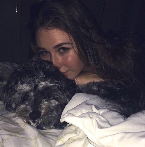 Kamilla Kowal has a pet dog