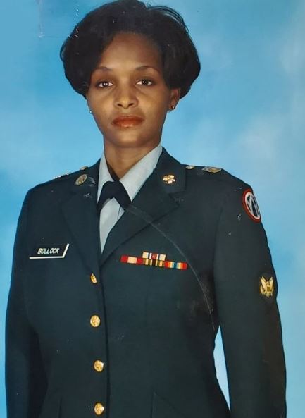 Kathy Barnette worked in the US Army