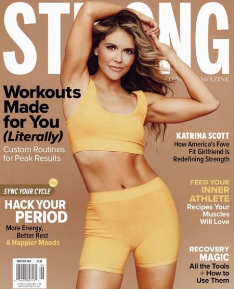 Katrina featured on various magazine covers