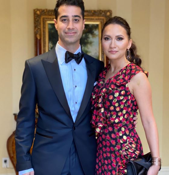 Kayvon Beykpour with his wife