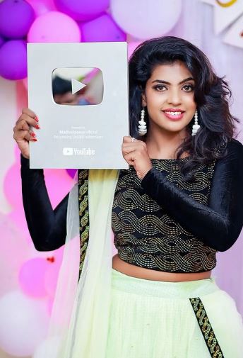 Madhuri Pawar achieved Silver YouTube play button