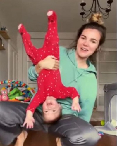 Maia Knight loves to play with her kids