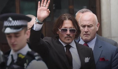 Malcolm Connolly and Johnny Depp are together when the actor was with his ex-lover Vanessa Paradis
