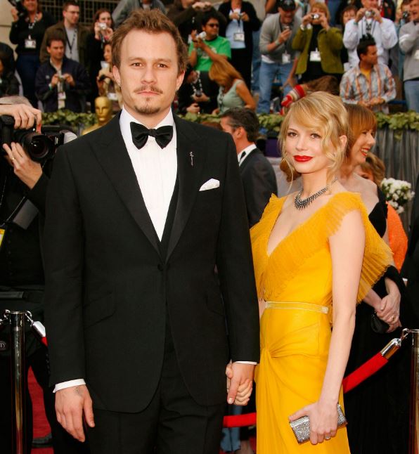 Matilda's parents Michelle Williams and Heath Ledger