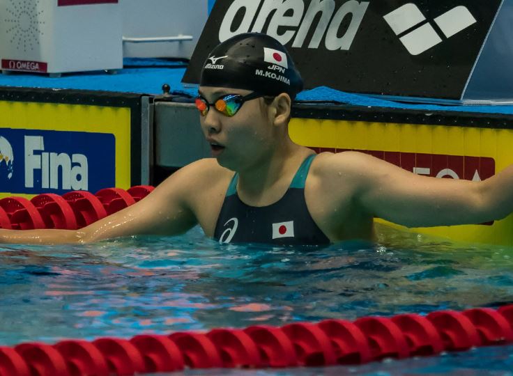 Miku Kojima was a swimmer