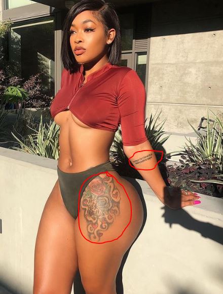 Miracle Watts tattoos