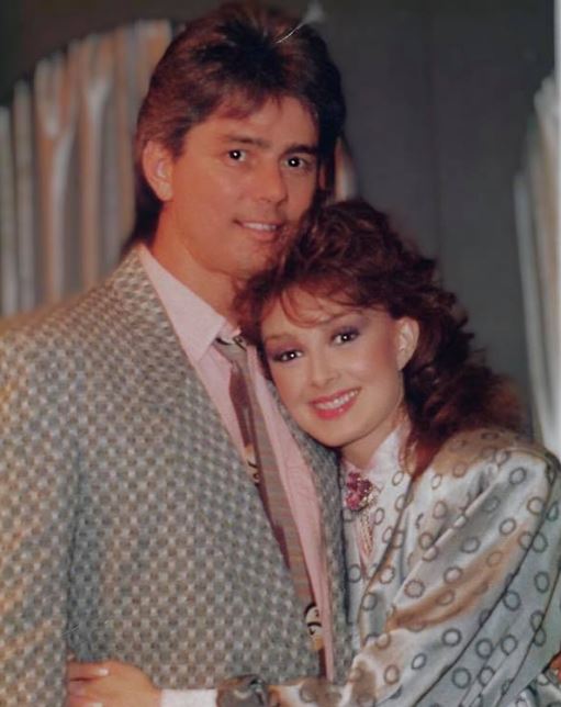Naomi Judd and Larry Strickland