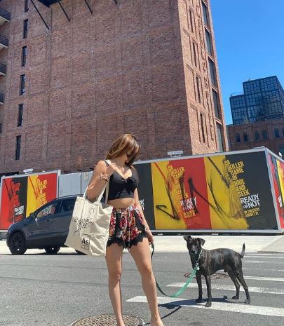 Natasha Lopez has a pet dog
