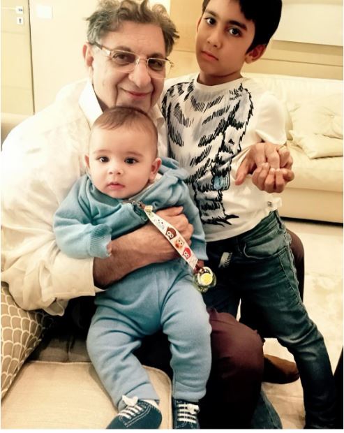 Natasha Poonawalla father in law and kids