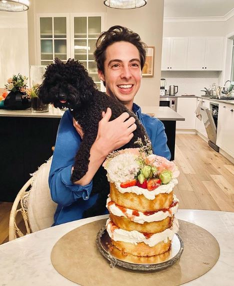 Oliver Liam Brian on his 34th birthday