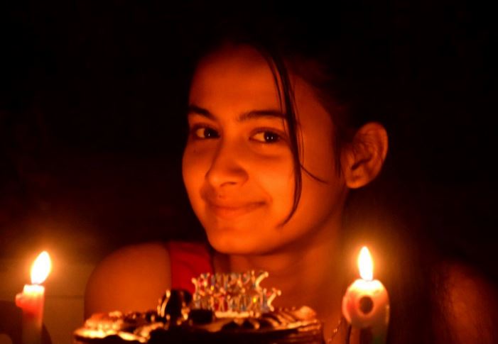 Pallavi Dey on her 19th birthday