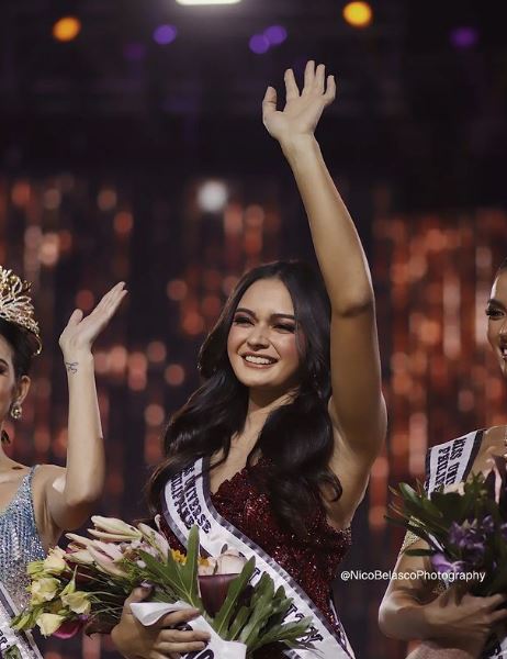 Pauline Amelinckx is the winner of Introduction Challenge in Miss Universe Philippines 2022