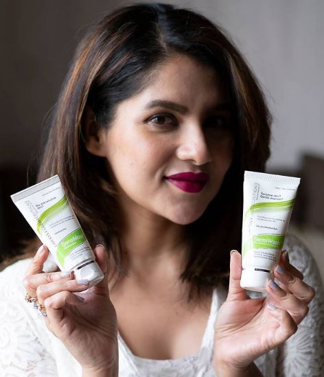 Payel Sarkar promotes skincare brands