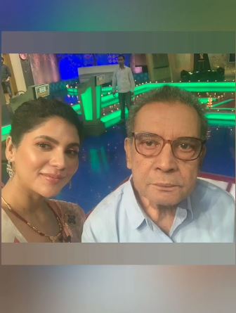 Payel Sarkar with her dad