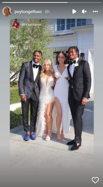 Peyton Gelfuso prom photos