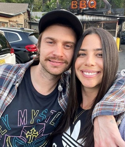 Rachel Wolfson with her boyfriend Mat Edgar