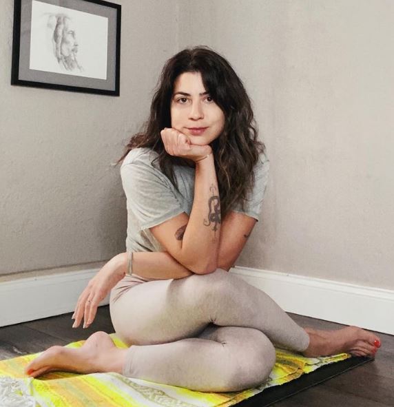 Raquel 'Rocky' Pennington is a yoga teacher