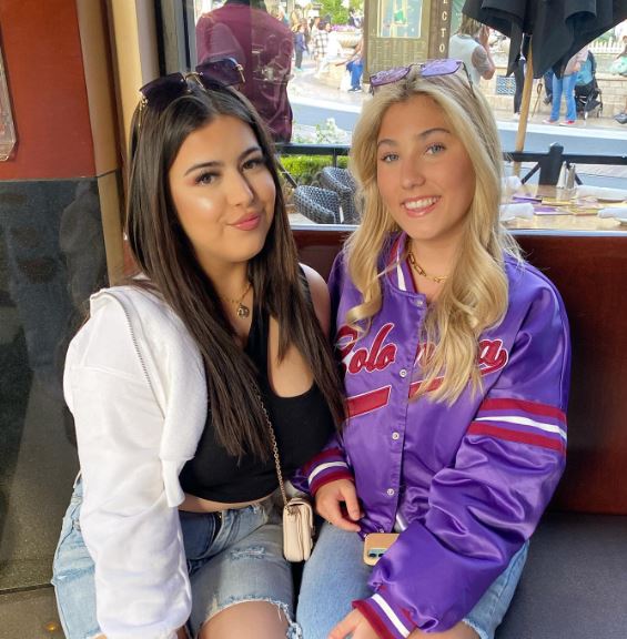 Rosie McClelland and her cousin Sophia Grace