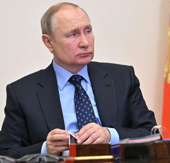 Russian president Vladimir Putin