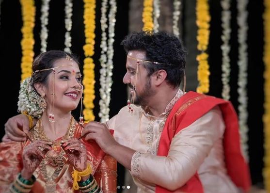 Shivani Rangole got wedded to Virajas Kulkrani
