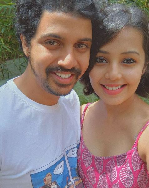 Shivani Rangole with her husband