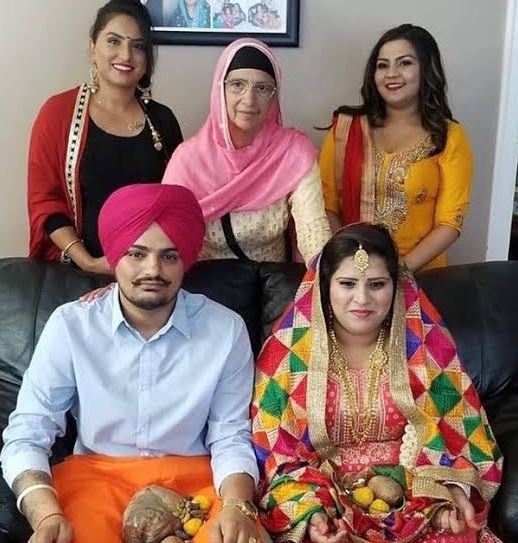 Sidhu Moose Wala viral image of wedding