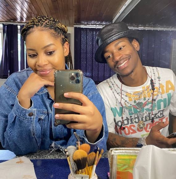 Siyabonga Zubane with Siphesihle Ndaba