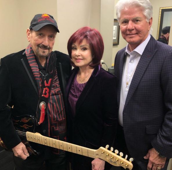 Strickland with Elvis Presley and Naomi Judd