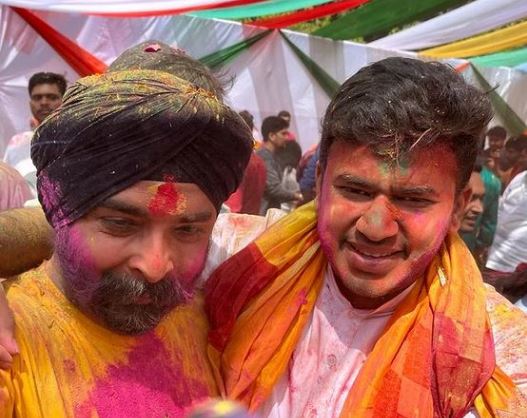 Tajinder Bagga likes to play Holi
