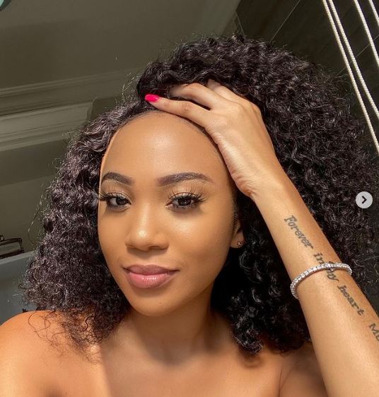 Tamia Louw Mpisane tattoos