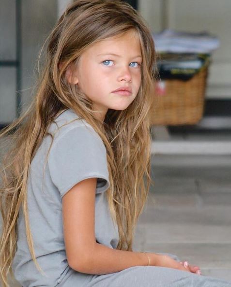 Thylane Blondeau childhood image