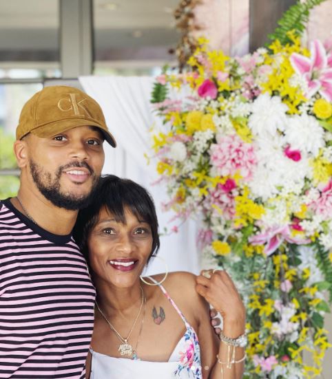 Tytyana Miller mother and brother