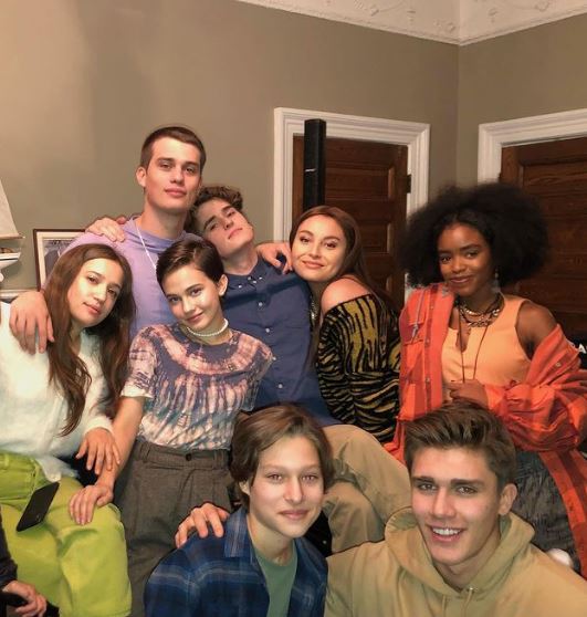 Vandervaart with his friends