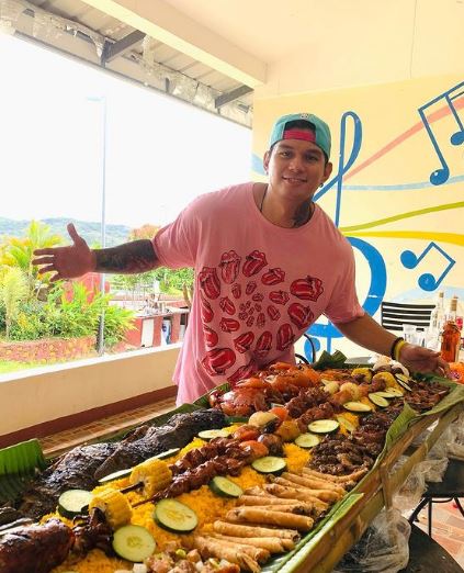 Zeus Collins is a foodie