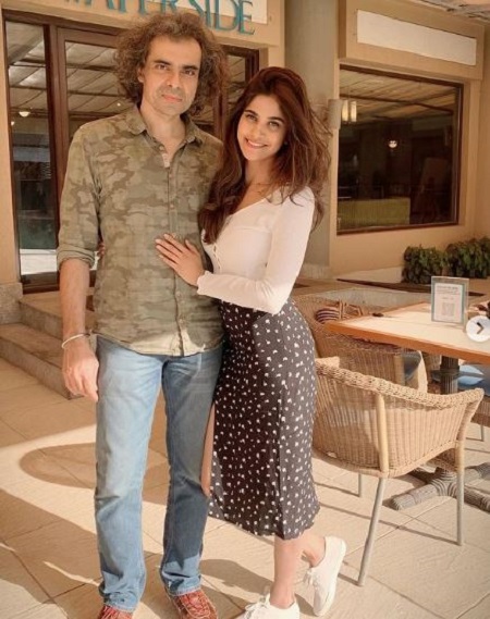 Aaditi Pohankar with Imtiaz Ali